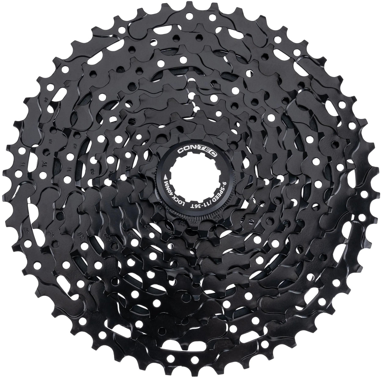 Contec cassette grad.lg pignon ct cas.pignon grad.lg 11-36t 9sp noir