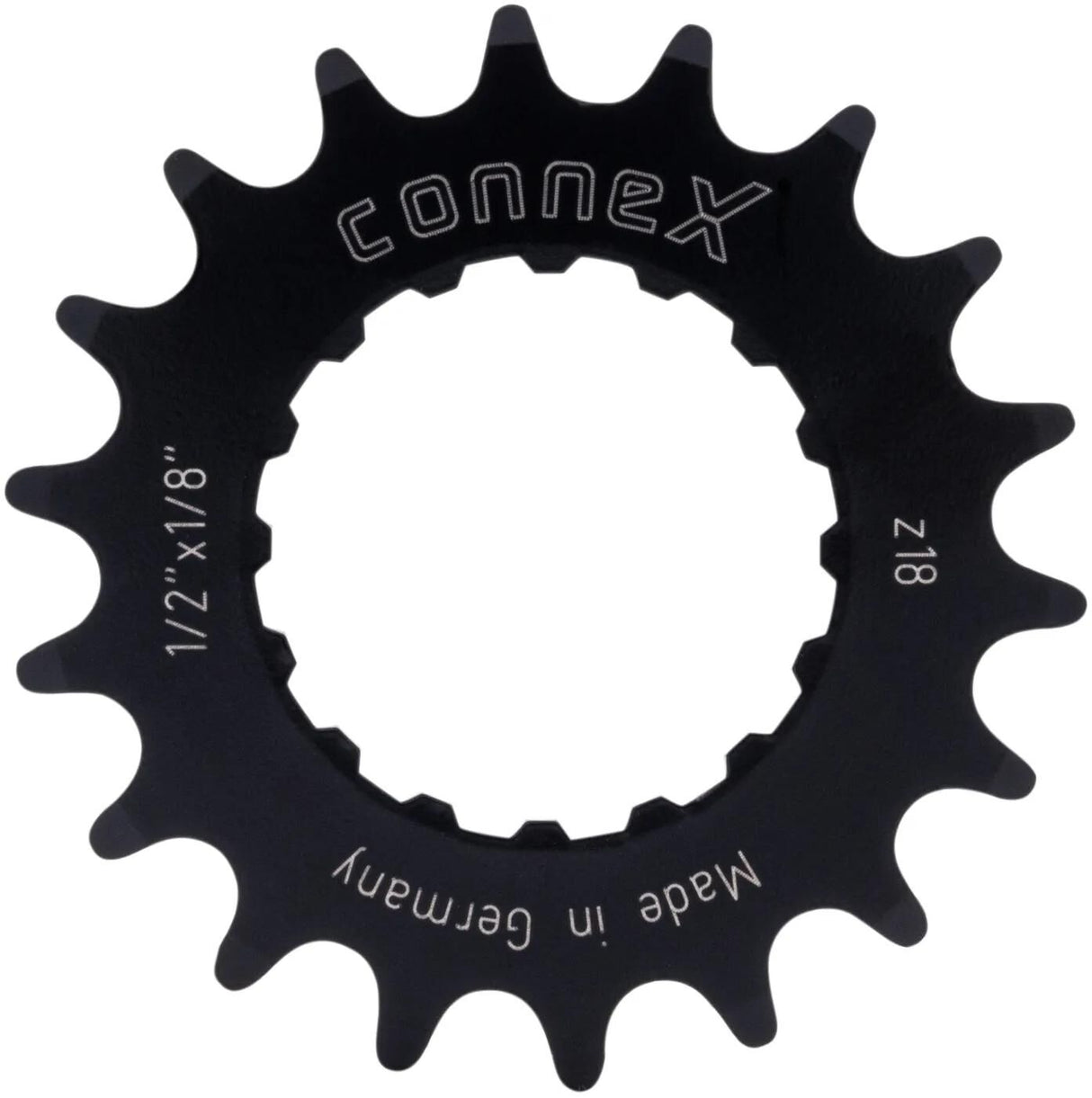 Pignon de vélo électrique Wippermann Connex Connex renforcé 18 dents pour Bosch Active Performance