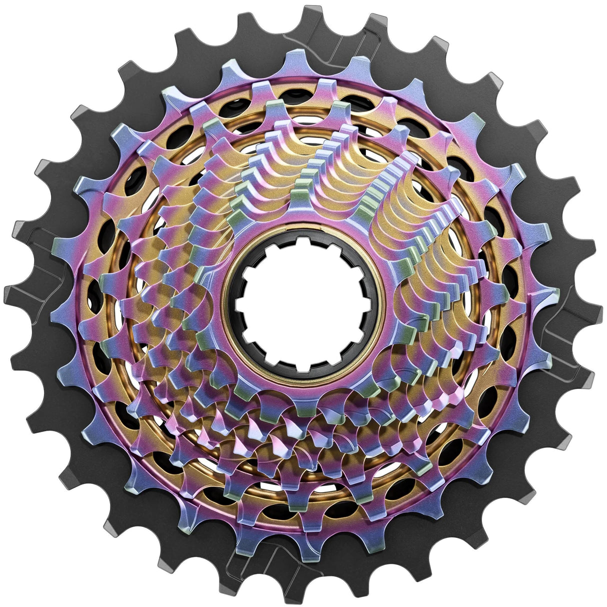 Sram cassette xg-1290 e1 cas.pignon xg-1290 e1 10-28t arc-en-ciel
