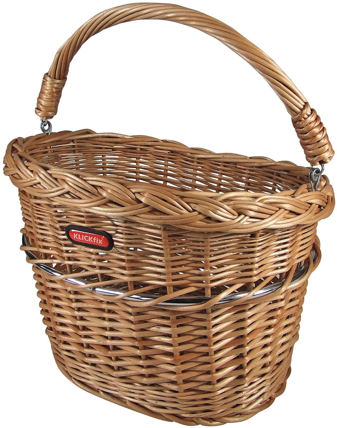 Panier Rixen Kaul, panier avant avant rk mini marron