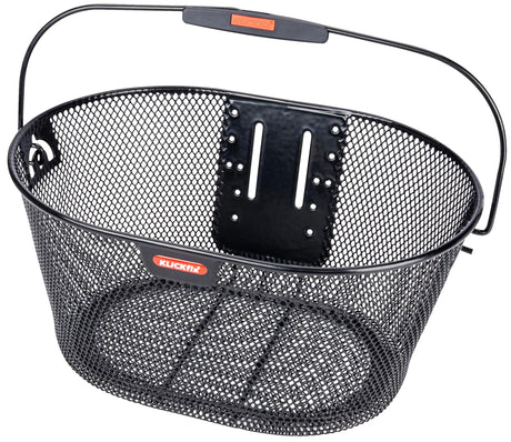 Panier à vélo Rixen Kaul, avant ovale fr.basket r k ovale noir