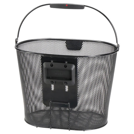 Klickfix rixen kaul panier à vélo, avant ovale plus ef fr.basket r k ovale plus ef noir