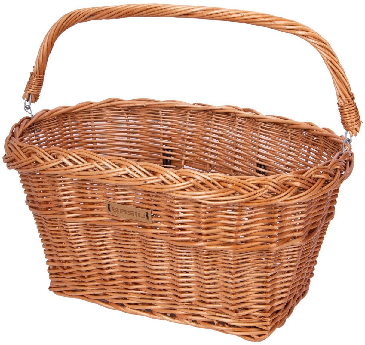 Basil Davos - panier à vélo - avant ou arrière - naturel