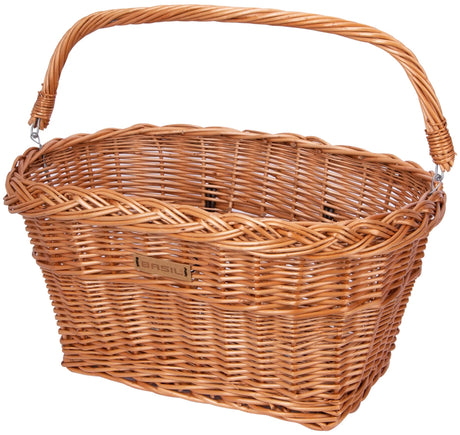Basil Davos - panier à vélo - avant ou arrière - naturel