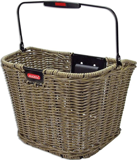 Panier Rixen Kaul, avant structura retro fr.basket r k structura retro olive brown