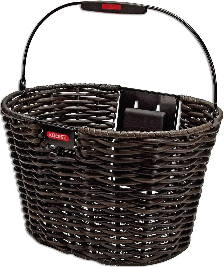 Klickfix rixen kaul panier, avant structura ovale fr.basket r k structura ovale noir marron