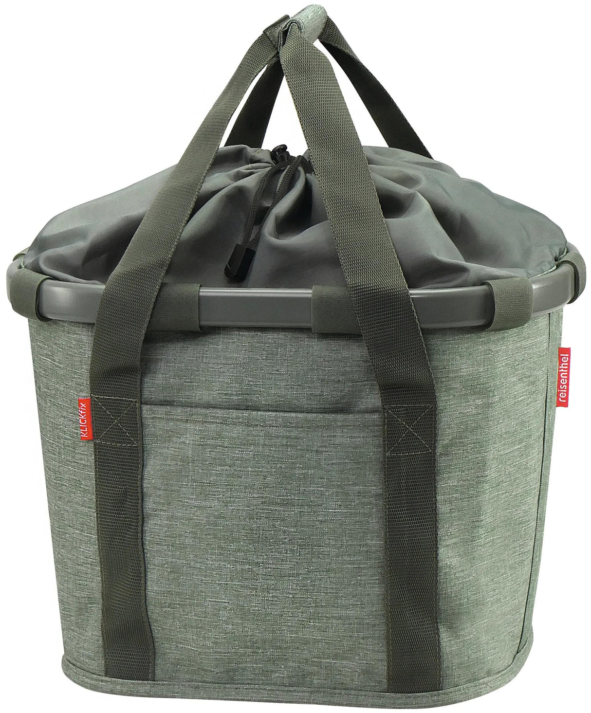 Sac panier Klickfix 15l twist vert sauge