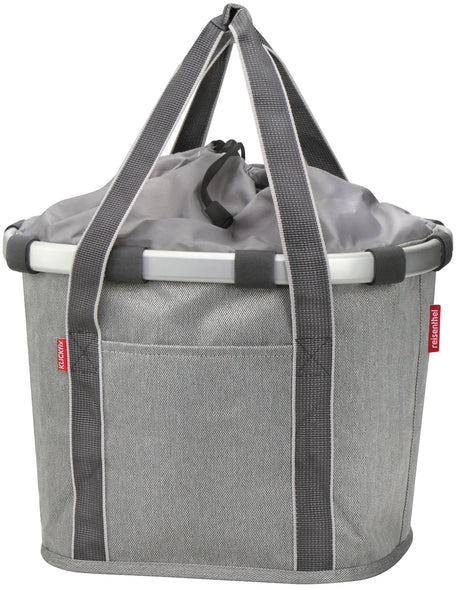 Rixen kaul shopper bag bikebasket sac shopping bikebasket chevrons gris