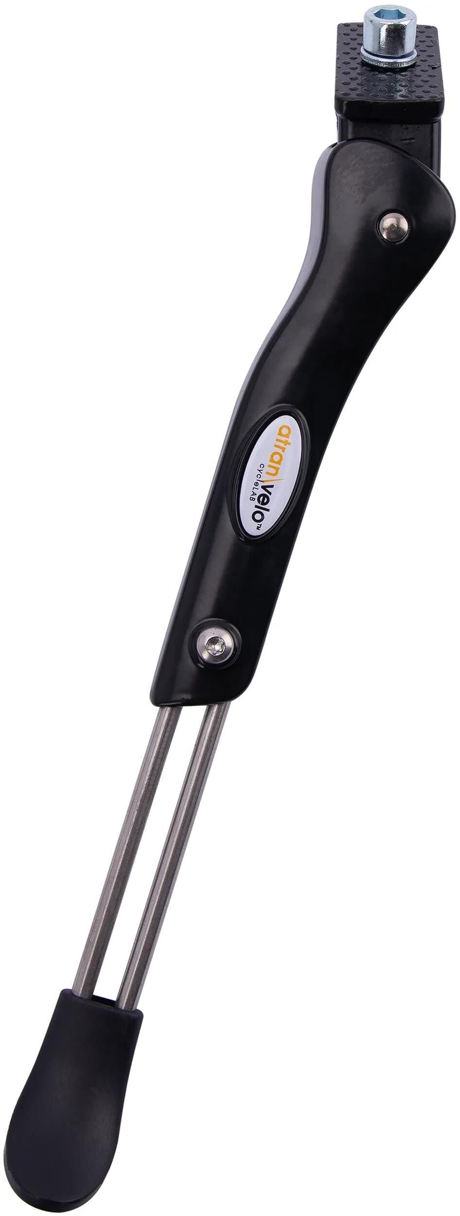 Atranvelo béquille latérale stylo réglable x-long béquille at.velo stylo x-long 26-29 alu b
