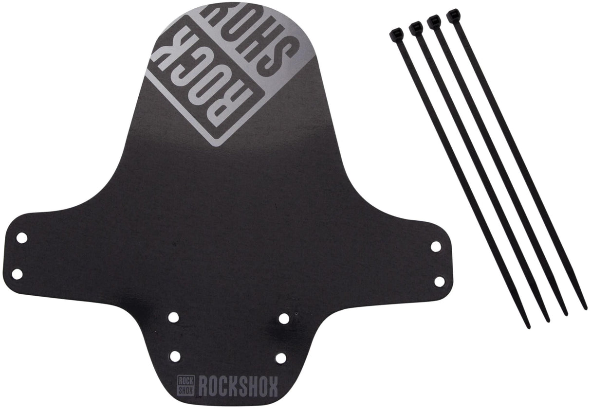 Garde-boue RockShox, garde-boue à clipser pour garde-boue de roue avant RS noir argent blanc cassé