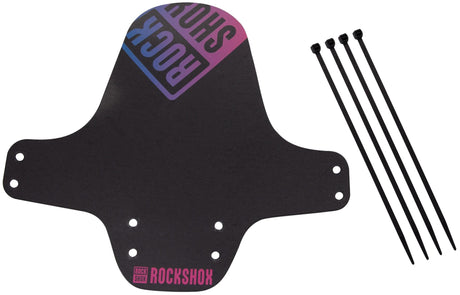Garde-boue RockShox, garde-boue à clipser pour garde-boue de roue avant RS noir rose offblue