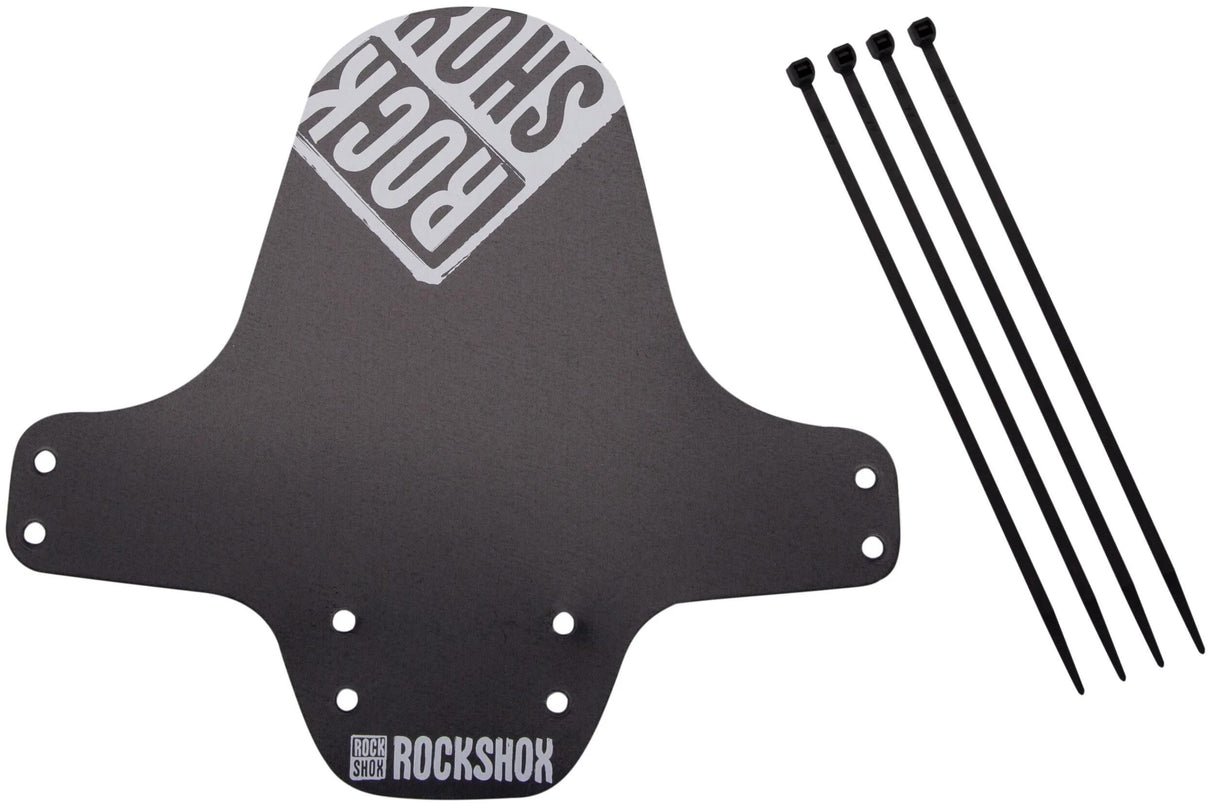 Garde-boue RockShox, garde-boue à clipser pour garde-boue avant RS noir blanc vieilli