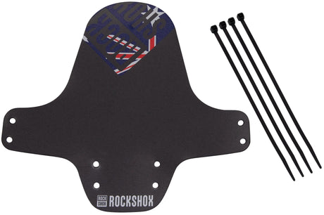 Garde-boue RockShox, garde-boue à clipser pour garde-boue avant RS noir drapeau australien