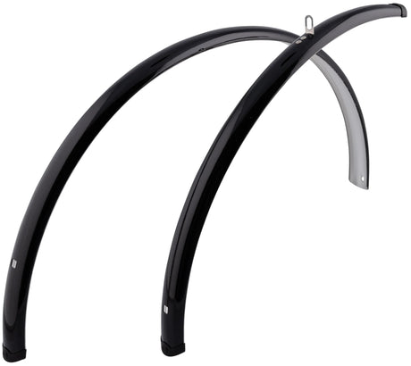 Jeu de garde-boue Contec Splash Protect CT Fender Splash Prot. 28 42mm noir brillant