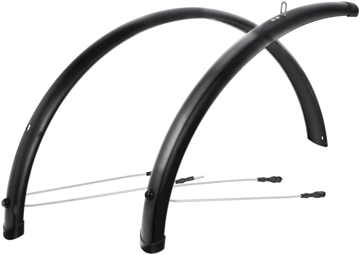 Jeu de garde-boue Contec Splash Protect CT Fender Splash Prot. 28 58mm noir brillant