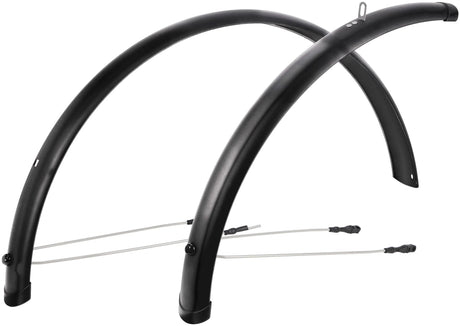 Jeu de garde-boue Contec Splash Protect CT Fender Splash Prot. 28 58mm noir brillant