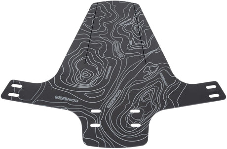 Contec garde-boue bouclier ct anti-éclaboussures lignes de bouclier : noir gris