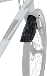 Contec garde-boue bouclier ct anti-éclaboussures lignes de bouclier : noir gris