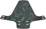 Contec garde-boue bouclier ct anti-éclaboussures lignes de bouclier : noir vert