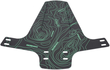 Contec garde-boue bouclier ct anti-éclaboussures lignes de bouclier : noir vert