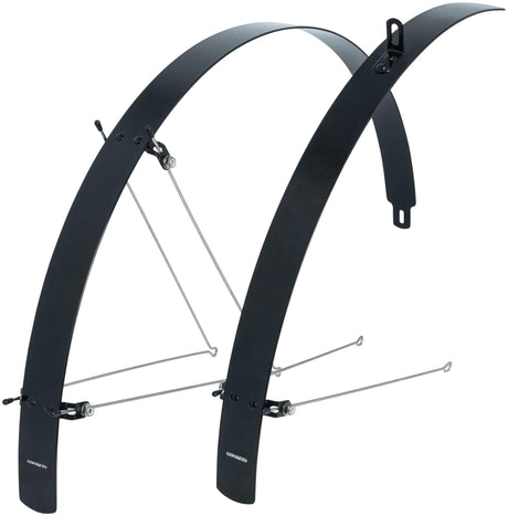Contec garde-boue plat garde-boue ct garde-boue plat 28 32mm alu noir