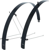 Contec jeu de garde-boue garde-boue plat jeu de garde-boue ct garde-boue plat 28 42mm alu noir
