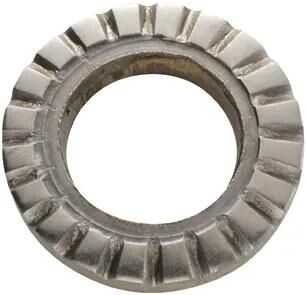 Fix-nipple plate fix-nip.washer arrière inox moleté