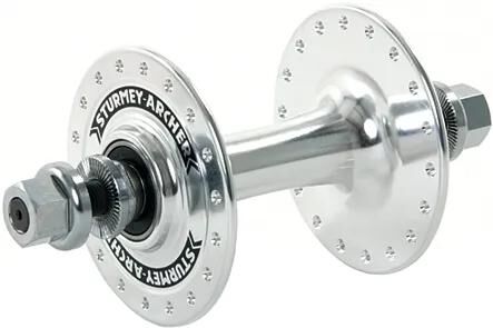 Moyeu avant Sturmey archer hbt30-f st.archer fr.moyeu à bride haute 36h essieu solide sil.
