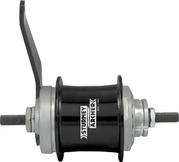 Sturmey archer – ensemble de pièces de moyeu d'engrenage, changement de vitesse duomatique, moyeu à deux vitesses, sturmey sw avec pédale arrière 32 trous