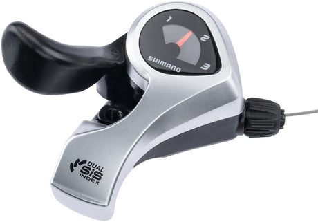 Shimano manette de vitesse gauche 3 vitesses st-tx50 - noir argent