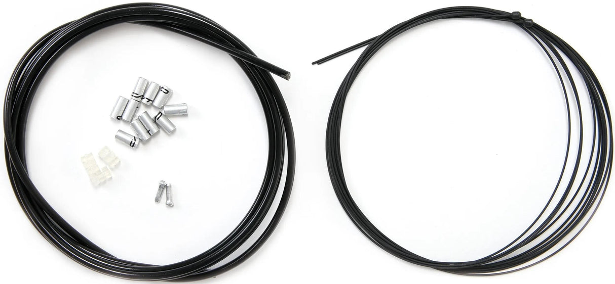 Contec jeu de câbles de dérailleur shift++ ct shift++ set acier ptfe 1,1mmx2275 mm noir