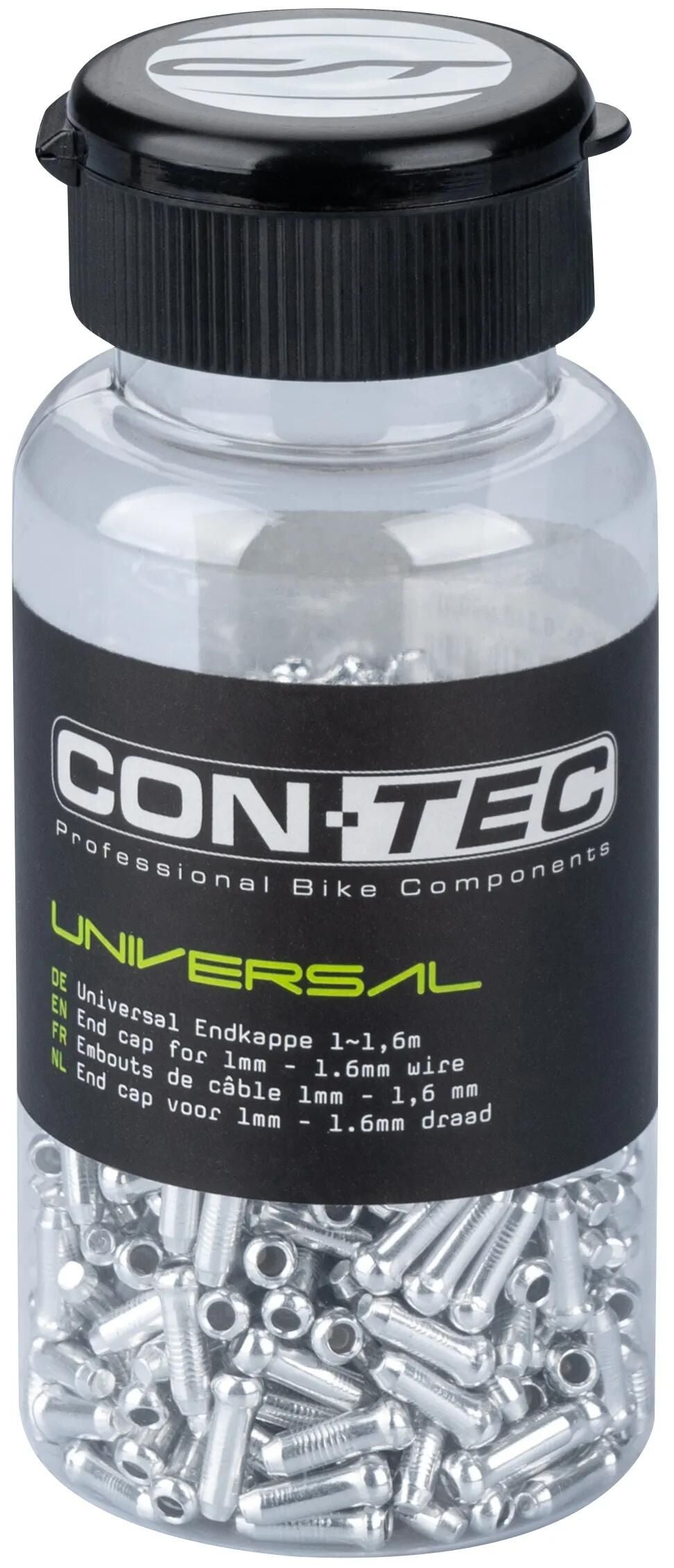 Contec embout stopshift ct cache-câble stopshift 500 pcs. paquet. argent