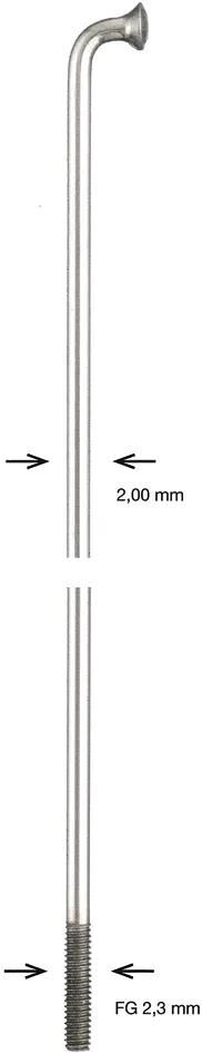 Rayon Alpina rayon inox 2x192 mm
