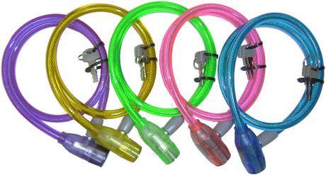 Câble antivol Security plus k51 cab.lock sec.plus k51 ass.colors