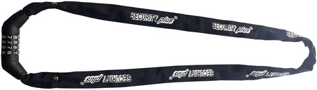 Antivol à chaîne à combinaison Security plus zks 120 antivol à chaîne comb.sec.plus zks 120 noir