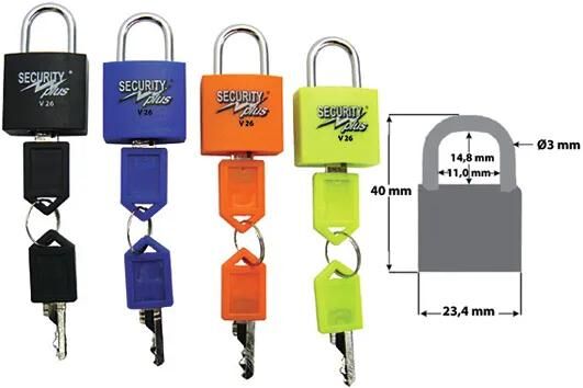 Jeu de cadenas Security plus, jeu de cadenas sec.plus 22mm