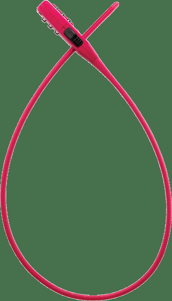Trelock zahlen-kabelschloss Strap It Serre-câble Strap It Rose