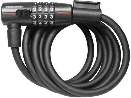Trelock câble antivol en spirale sk 312 câble antivol bouclé sk 312 code numérique