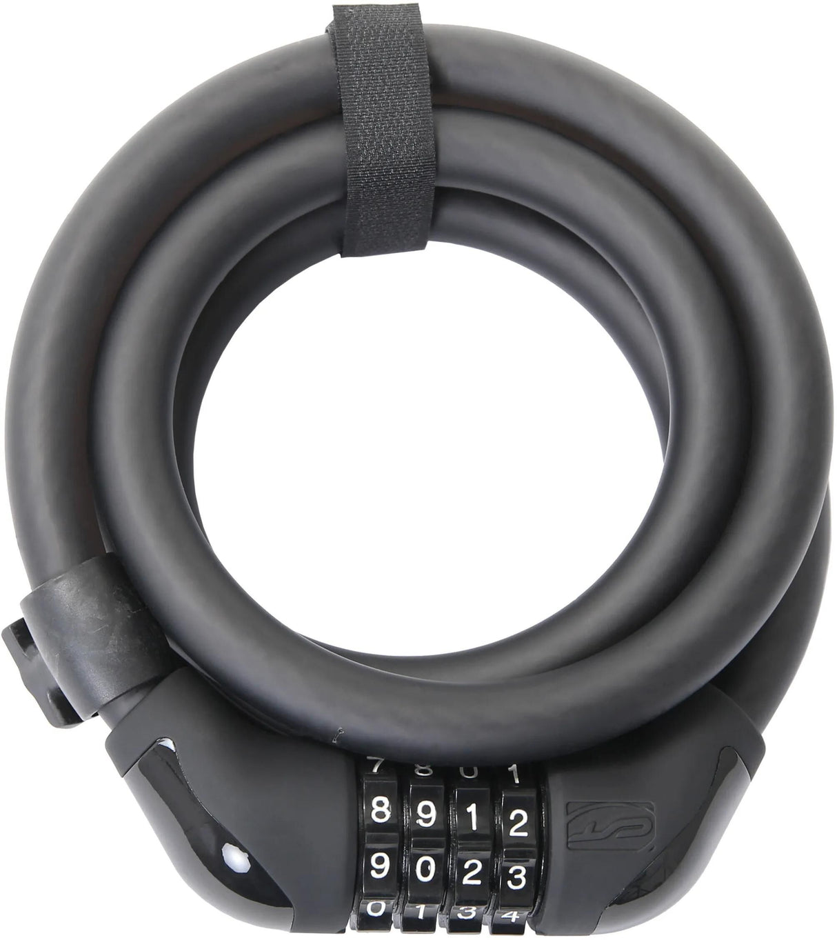 Contec numéro spirale câble antivol powerloc ct comb.coil.cab.powerloc 15mm x 185 cm noir