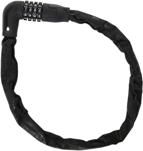 Contec antivol à chaîne à combinaison powerloc ct comb.cha.lock powerloc 6mm x 75cm noir