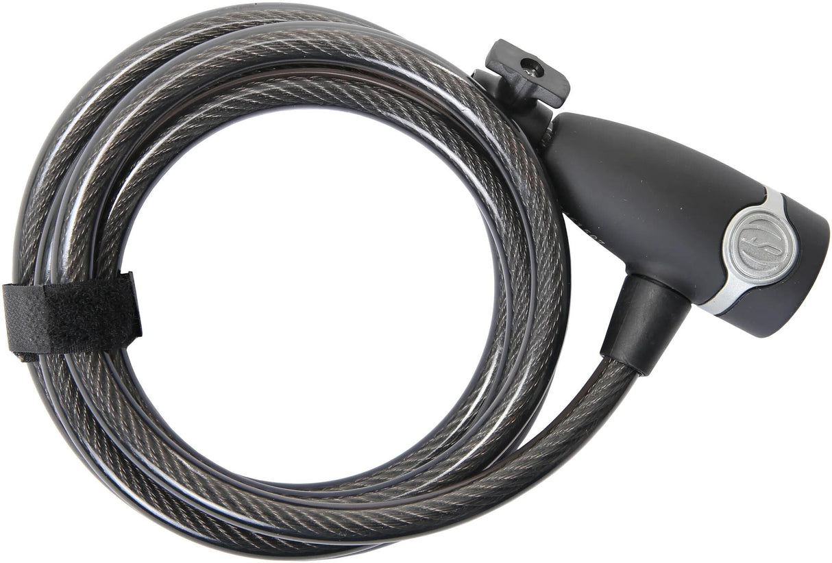 Contec câble antivol spiralé ecoloc ct spiralé cab.lock ecoloc 10mm x 185cm noir