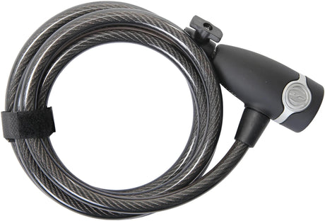 Contec câble antivol spiralé ecoloc ct spiralé cab.lock ecoloc 10mm x 185cm noir