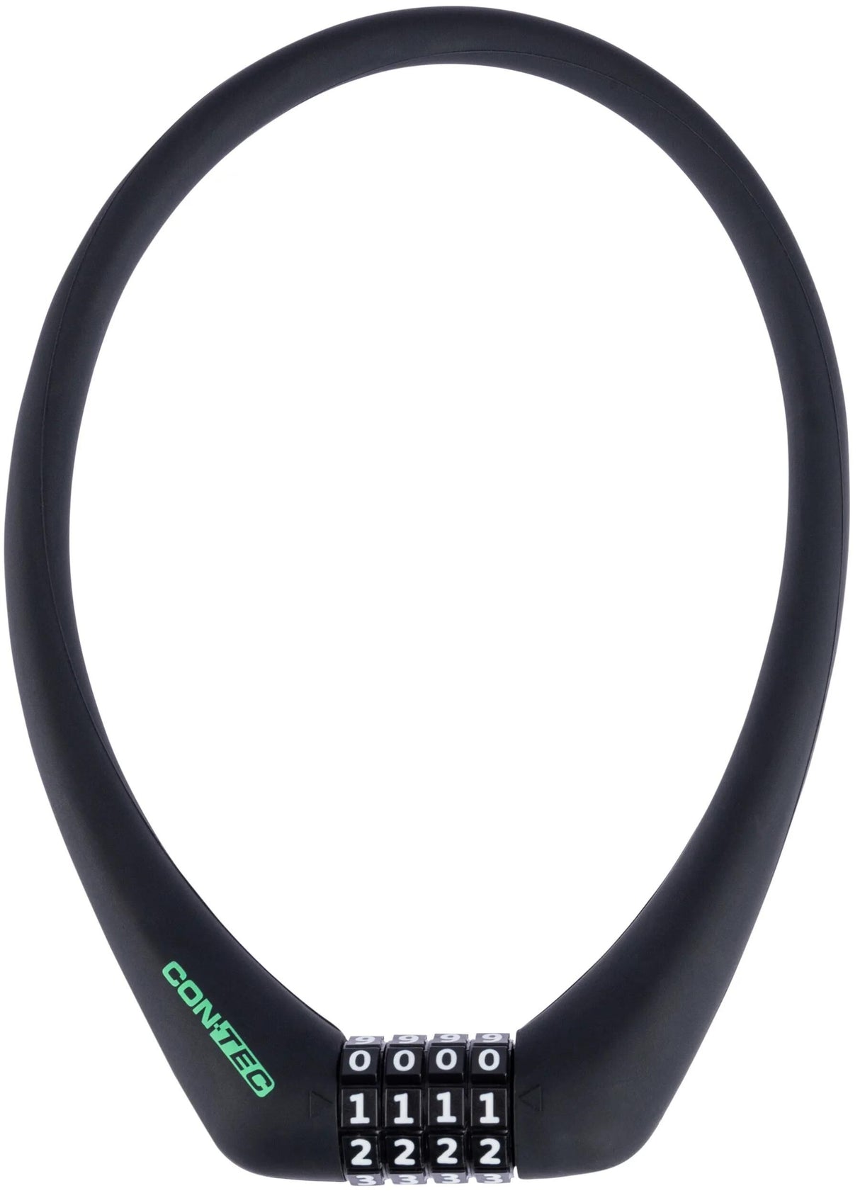 Contec numéro câble antivol sloc ct numéro câble antivol sloc 12 mm x 50 cm, noir