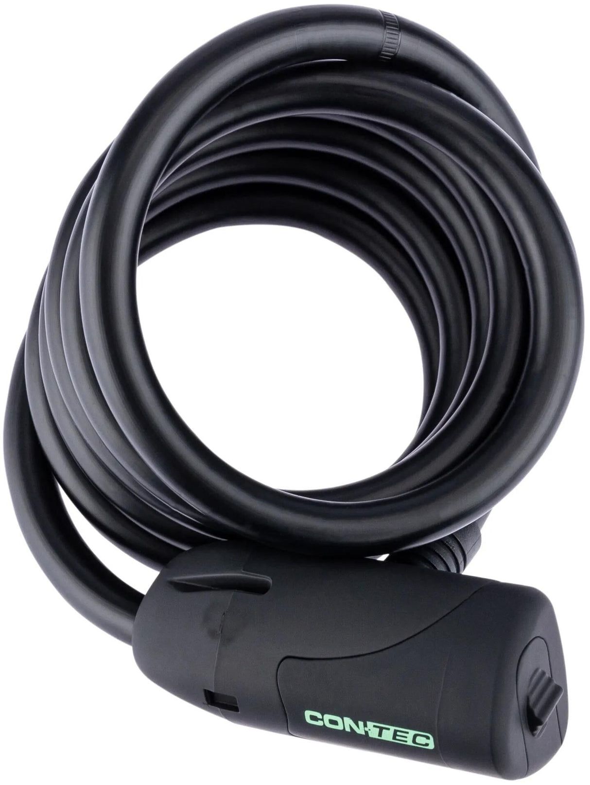 Contec câble antivol spiralé sloc ct câble antivol bouclé sloc 10 mm x 150 cm, noir