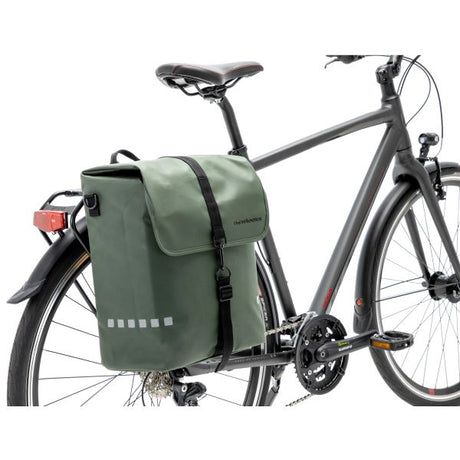 Sac à vélo unique odène - Eau -Pellite - 17,5L - vert noir