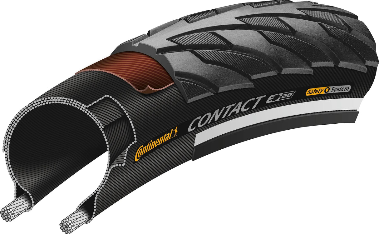 Contact continental 700x42c 28x1,60 filaire
