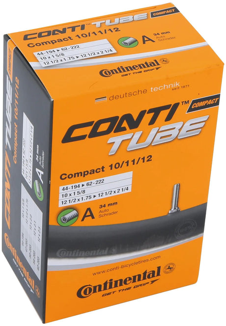 Chambre à air Continental compacte 10 11 12 conti tube compact 10-12 44 62-194 222 a34