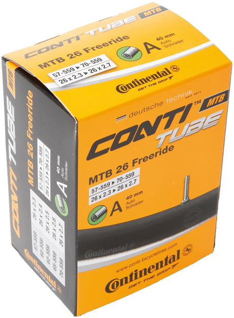 Chambre à air Continental vtt 26 conti tube vtt 26 57 70-559 a40 fre