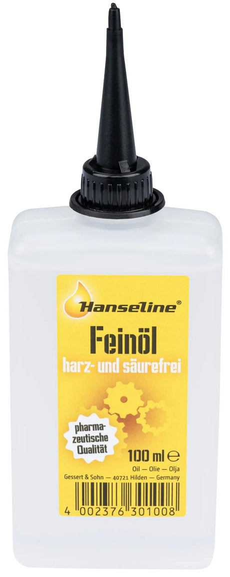 Huile de mécanique de précision Hanseline huile de mécanique 100ml
