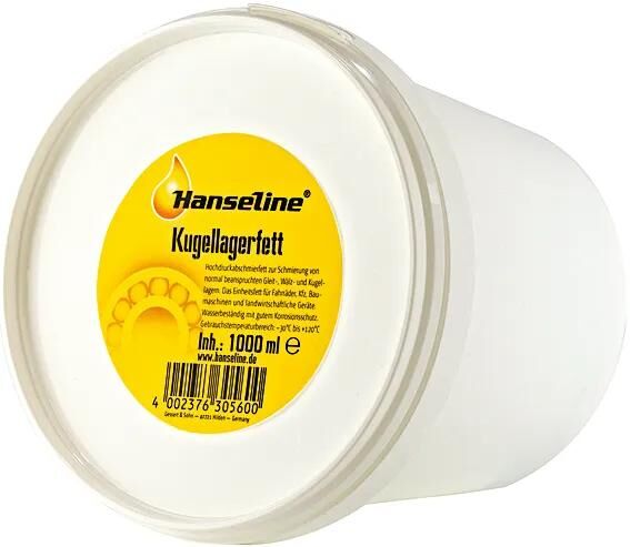 Graisse pour roulements à billes Hanseline graisse pour roulements 1kg